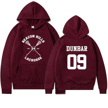 Crimson Wolf Hoodie